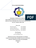 Tugas Ekonometrika Persamaan Simultan