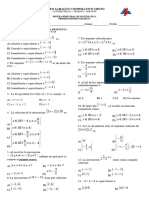 Prueba Bimestral1 de Matematica 11