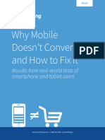 Why Mobile Doesn't Convert and How To Fix It