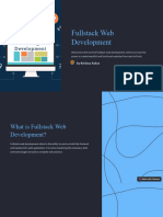 Fullstack Web Development