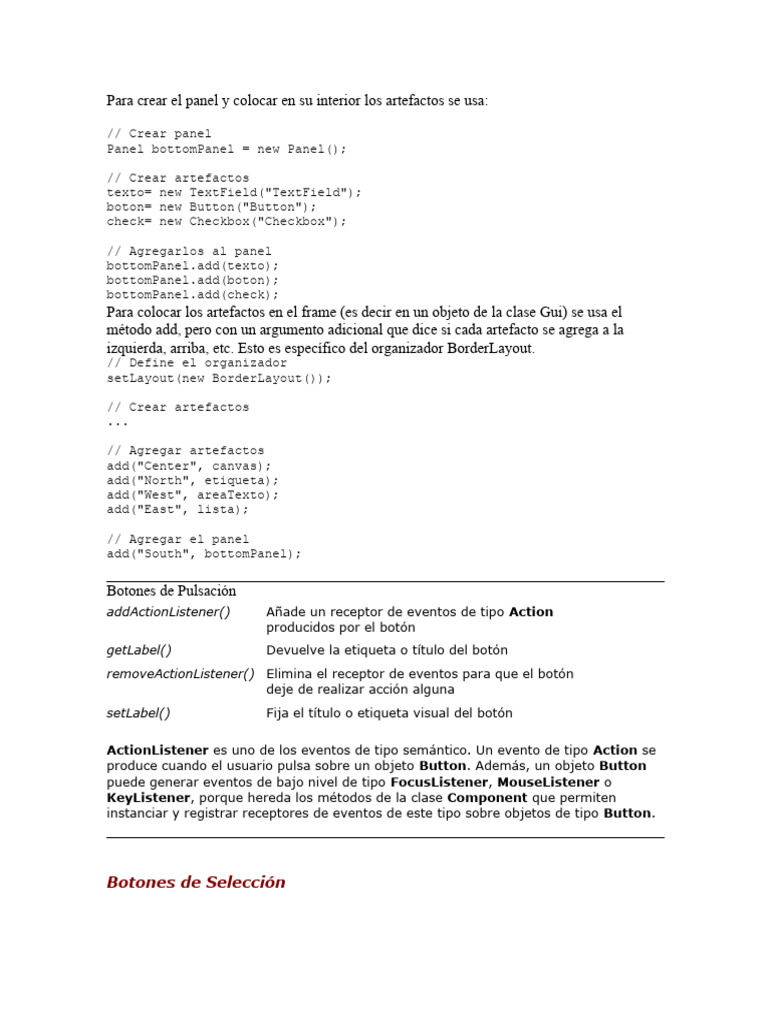Mi - MAnual - de - Java | PDF | Objeto (informática) | Java (lenguaje ...