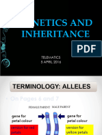 GENETICS AND INHERITANCE Notes