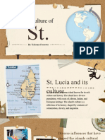 Culture of St. Lucia by Tishonna Forrester
