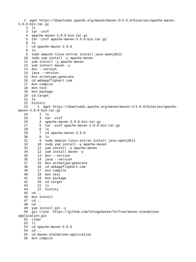 Install and Use Apache Maven 3.9.0 | PDF | Computers