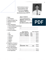 Daftar Riwayat Hidup - Rendi Pangestu