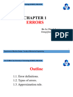 Chapter 1 - Errors