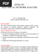 Eeng 455 Lecture