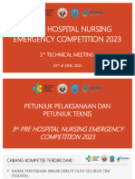 Juklak Juknis 3rd Pre Hospital Nursing Emergency Competition 2023