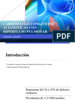 Cardiopatías Congenitas Acianoticas Con Hiperflujo Pulmonar