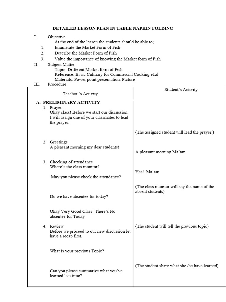 DLP Market Form of Fish PDF Fish