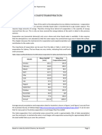 Hydrology - Notes - 2 Evaporation