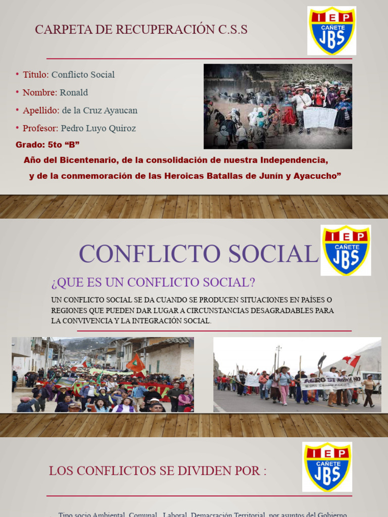 Conflictos Sociales en Perú 2023 | PDF