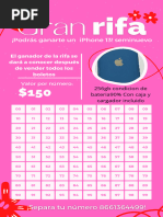 Rifa de Reloj con Dos Probabilidades | PDF