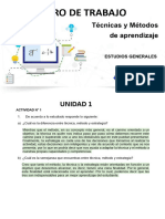 Aprendizaje Investigativo - Libro de Trabajo U1