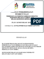 Communication Plan For Melaka Project