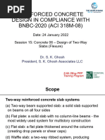 S - 15 - Concrete 06 Two Way Slabs Flexure