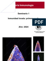 Seminario 1. Inmunidad Innata Parte 1. 2024.