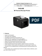 YHD-80E 80mm Receipt Printer