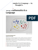 Why Is Science Is A Language - Thoughtco (A Photocopied and Scanned Document)