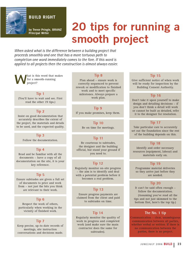 Tips For Running Project | PDF | Art