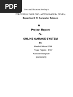 Online Garage System