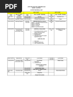 ACTIVITY MATRIX For GSP 2023