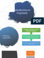 Introduction To Argument