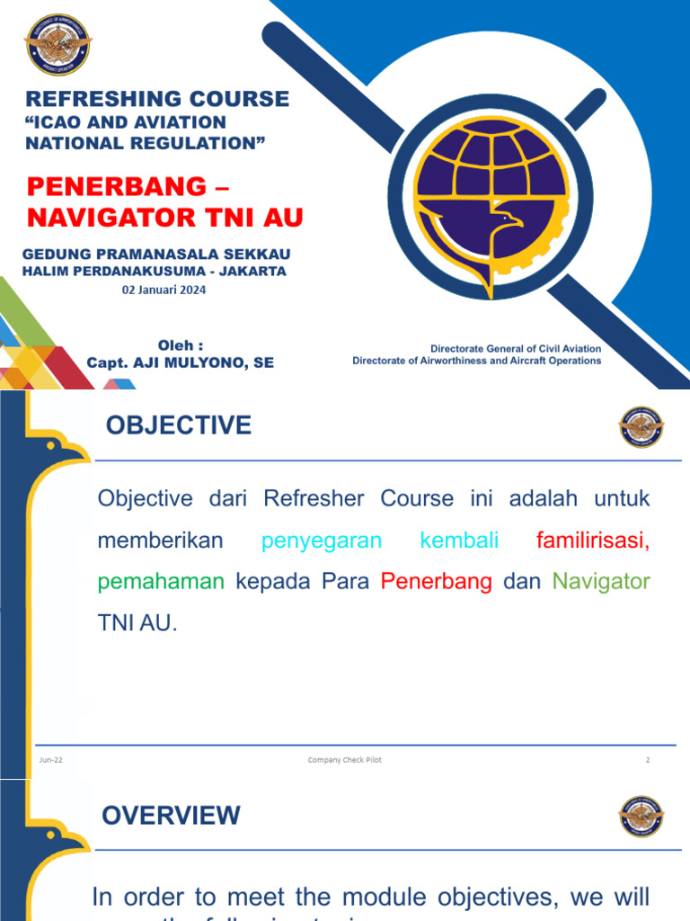 ICAO and National Aviation Regulations | PDF | Aviation | Aviation Safety