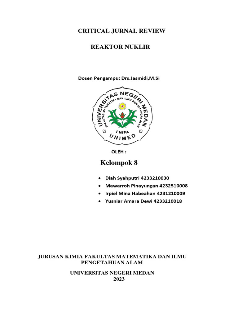 Bahan Kimia dalam Reaktor Nuklir | PDF