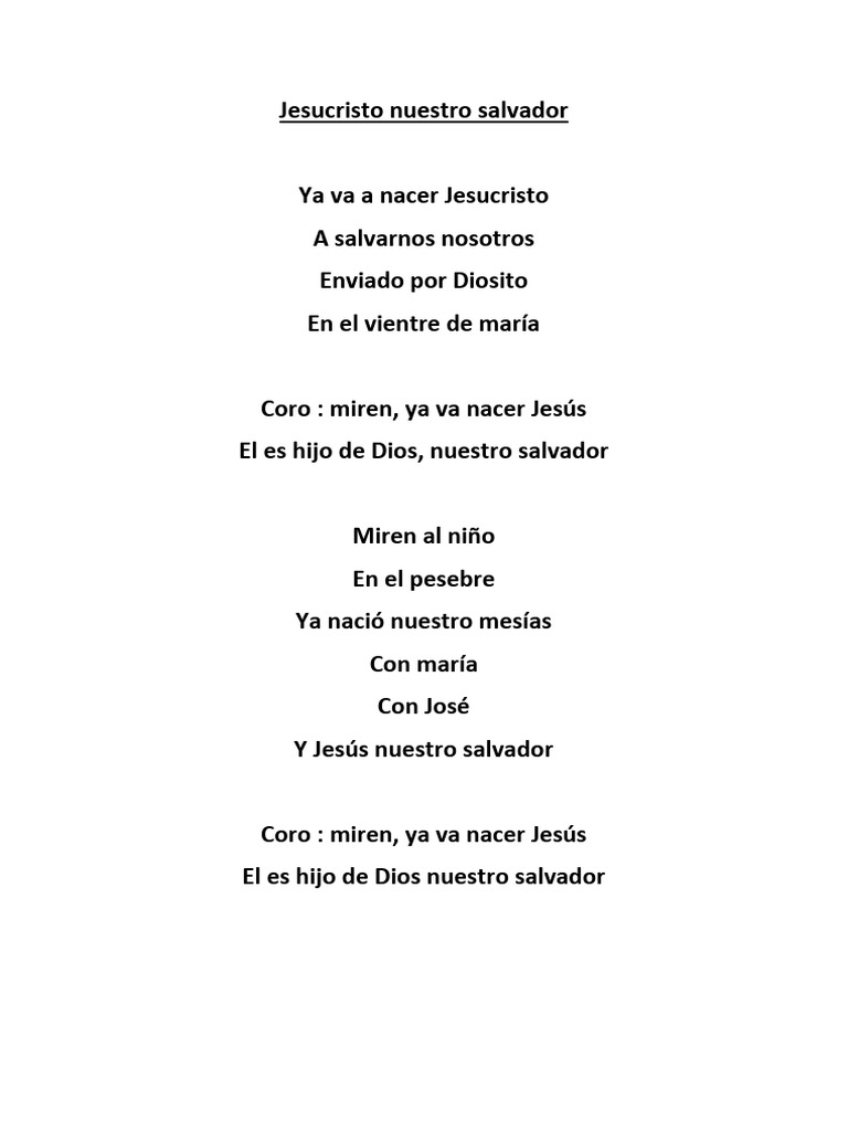 Jesucristo Nuestro Salvador | PDF | Religión y espiritualidad