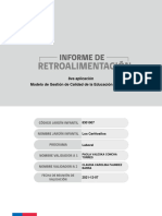 Informe Retroalimentacion 8301007