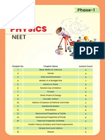 Lecture Planner - Physics