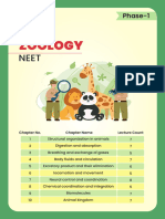 Lecture Planner - Zoology