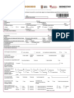 INST RUCCIONES: Use Bolígrafo Azul para Rellenar La Opción U Opciones Según Corresponda (N) y para Rmar La Solicitud de Adscripción Al Programa