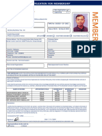 Form Application - Cilt Membership 1