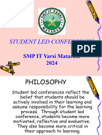 Student Led Conferences: SMP IT Yarsi Mataram 2024