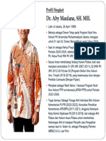 Profil Singkat Dr. Aby Maulana, SH. MH.