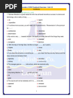 Unit 4: Choose Two Answers Exercise | PDF