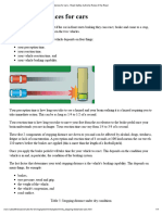 Stopping Distances For Cars - Road Safety Authority Rules of The Road