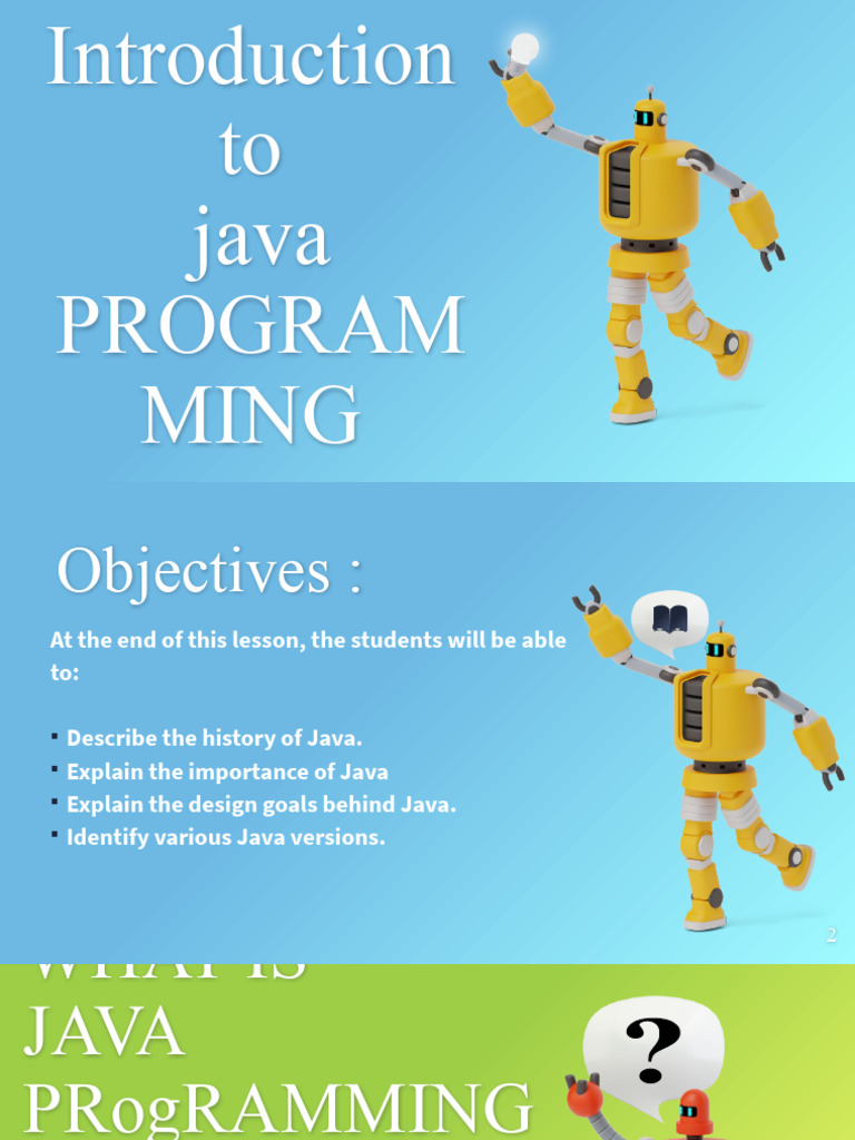Introduction To Java | PDF