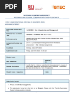 LM - A1 Assignment Brief - 2023 Spring