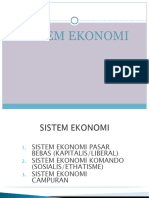 Sistem Ekonomi