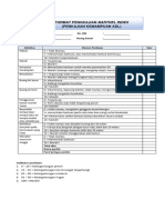 Form Pengkajian Barthel Index 