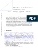 Unveil Conditional Diffusion Models With Classifier-Free Guidance: A Sharp Statistical Theory