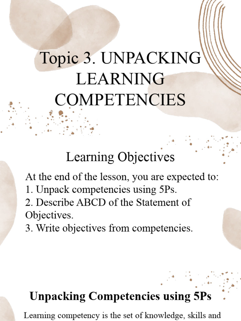 Unpacking Asl | PDF | Learning | Educational Assessment