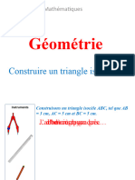 Construire Un Triangle Isocele Diaporama