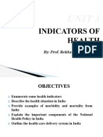 Indicators of Health: Unit 3