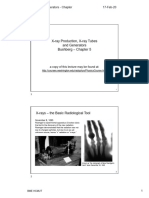 5 - X-Ray Production, X-Ray Tubes