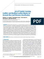 Comparative Analysis of Transfer Learning LeafNet and Modified LeafNet Models For Accurate Rice Leaf Diseases Classification