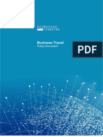 Business Travel Policy - Final Attested Version - 29 March 22